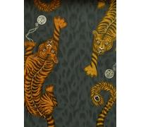 Clarke & Clarke Carta da parati Tigris - Flame