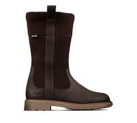 Clarks 261537116 Bambina Stivali Chelsea, Brown Leather, 33.5 EU