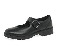 Clarks 261611726 - Ragazze, Black Leather,