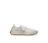 Clarks Craft Speed off White Bianco Scarpe Donna Sneakers Pelle Lacci 39.5