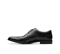 Clarks 261784907 - Uomo, Black Leather,