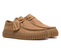 CLARKS 26186161 TORHILL LO SCARPE DA BARCA UOMO STRINGATE LACCI DARK SAND
