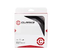 Clarks Acciaio Inox Sport Kit Freni Cavo CLK F+R Ss Spt Pallini / MT Nero