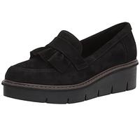 Clarks Airabell Slip, Mocassino Donna, Camoscio Nero, 36 EU