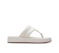 Clarks Alda Walk, Sandali Donna, Off White Lea, 42 EU