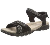 Clarks Amanda Sprint, Sandali Sportivi Donna, Black Sde, 39 EU Stretta