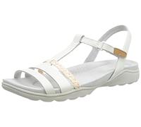 Clarks Amanda Tealite, Sandali sportivi Donna, Pelle Bianca, 37 EU