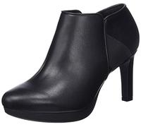 Clarks Ambyr Gem, Pompa Donna, Pelle Nera, 38 EU