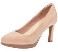 Clarks Ambyr2 Braley, Scarpe décolleté Donna, Praline Patent, 38 EU