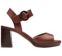 Clarks AmbyrLyn Ruby, Sandali con tacco Donna, British Tan Lea, 41 EU