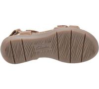 Clarks April Cove, Sandali Sportivi Donna, Dark Tan Lea, 39 EU