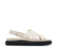 Clarks Aristella Sun, Sandali Donna, Cream Leather, 40 EU