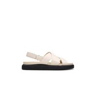 Clarks Aristella Sun - Sandali Da donna, Cream Leather,