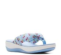 Clarks Arla Glison, Infradito Donna, Blu Sintetico, 42.5 EU