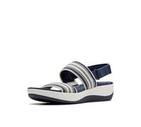 Clarks Arla Stroll, Sandali Donna, Colore: Blu Navy, 40 EU