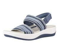 Clarks Arla Stroll, Sandali Donna, Blue Combi, 37.5 EU