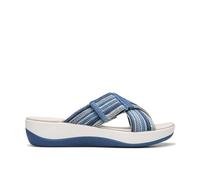 Clarks Arla Wave, Sandali Donna, Blue Combi, 36 EU