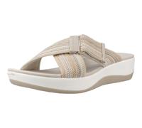 Clarks Arla Wave, Sandali Donna, Beige Combi, 37 EU