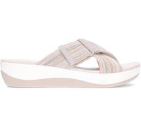 Clarks Arla Wave, Sandali Donna, Beige Combi, 38 EU