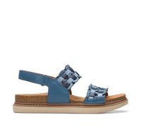 Clarks Arwell Glide, Sandali Donna, Blue Combi, 41 EU