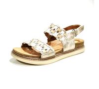 Clarks Arwell Glide, Sandali Donna, Metallic Combi, 38 EU