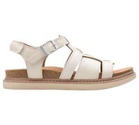 Clarks Arwell Sun, Sandali Donna, Cream Leather, 37 EU