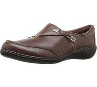Clarks Ashland Lane Q, Mocassini Slip-On Donna, Legno di Sequoia, 40 EU Larga