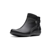 Clarks Ashland Mabel Stivaletti Donna, Nero martellato, 39 EU