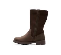 Clarks AstrolZipWP K. Childrens Dark Brown, 10
