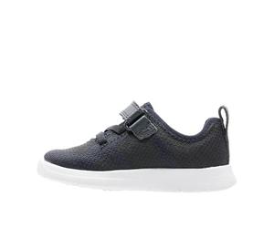 Clarks Ath Flux T, Scarpe da Ginnastica Basse Bambini e ragazzi, Blu (Navy), 18.5 EU Larga