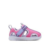 Clarks Ath Water T., Scarpe da Ginnastica Bambine e ragazze, Rosa, 20 EU Larga