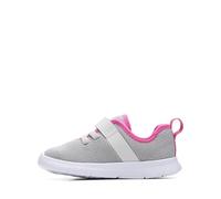 Clarks ATH Weave T, Scarpe da Ginnastica, Grigio (Light Grey), 22.5 EU