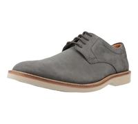 Clarks Atticus LT Lace, Oxford Uomo, Dark Grey Nubuck, 40 EU
