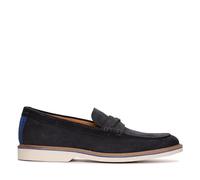 Clarks Atticus LT Slip, Mocassino Basso Uomo, Navy Suede, 46 EU