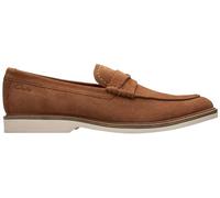 Clarks Atticus LTSlip, Mocassino Basso Uomo, Cola Suede, 41.5 EU