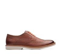 Clarks Atticusltlimit, Oxford Uomo, Dark Tan Lea, 41 EU