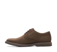 Clarks AtticusLTLoGTX Mens Dark Brown Nub, 12