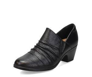 Clarks Baia Emily 2, Scarpe décolleté Donna, Pelle Nera, 42.5 EU Larga