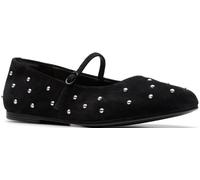 Clarks Ballerina Donna Livia Stud, Camoscio nero, 38 EU