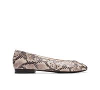 Clarks Ballerina Fawna Lily, effetto pelle di rettile, marrone, da donna, marrone, 36 EU