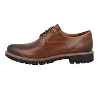 Clarks Originals Scarpe stringate Batcombe Hall Uomo Pelle marrone (Dark Tan) 41,5 EU