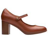 Clarks Bayla Lily Womens Tan Leather, 3.5