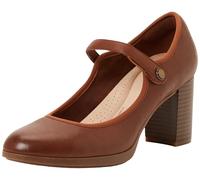 Clarks Bayla Lily Womens Tan Leather, 6.5