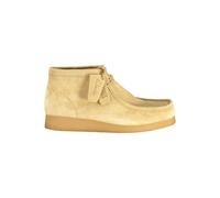 Clarks Beige Leather Men Sneaker - EU40/US7