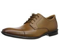 Clarks Berretto da Uomo Bensley Derbys, Marrone Scuro Tan Lea Dark Tan Lea, 42 EU