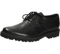 Clarks Berwick Lace da Uomo, Pelle Nera, 45, Pelle Nera, 46 EU