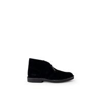 Clarks Black Leather Lace-Up Boots - EU44.5/US11.5