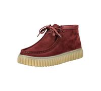 CLARKS Boots chukka 'Torhill Hi' rosso vino Uomo CLARKS 44