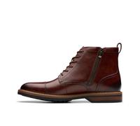 CLARKS Boots stringati 'Aldwin Cap' marrone Uomo CLARKS 44