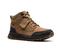 CLARKS Boots stringati seppia / nero Uomo CLARKS 45 seppia / nero